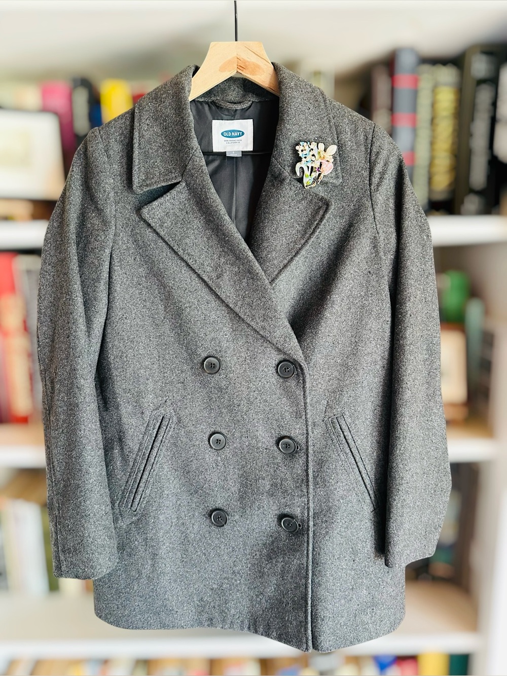 Old Navy Double Breasted Coat S
